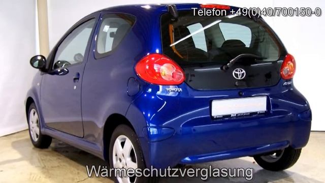 Toyota Aygo Blue 219508 Blau Metallic 2007 "AUTOHAUS S&K NEU WULMSTORF" смотреть онлайн