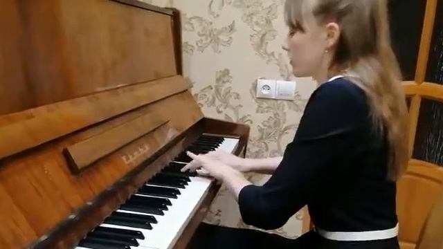 Портнягина Анастасия, 7 класс, Р  Глиэр, Эскиз, Соч  34, №12 смотреть онлайн