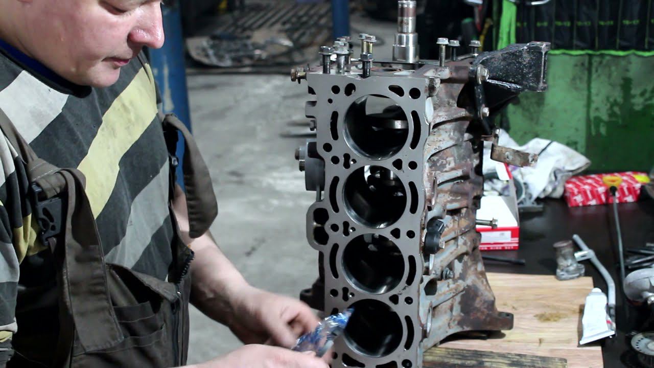 Toyota Carina E. Двигатель 4A-FE. Замена прогоревшего клапана вытекающая в капитальный ремонт. смотреть онлайн