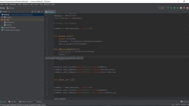 Python GUI with Tkinter - Adding items to Listbox- 23/30 смотреть онлайн