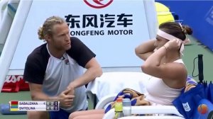 "ЗАКРОЙ РОТ И ИГРАЙ" Турсунов мотивирует Соболенко в матче со Свитолиной #sabalenka