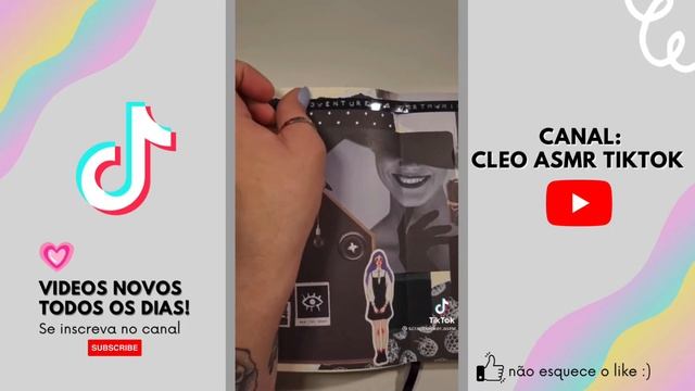 ASMR Scrapbooking Tiktok  Art Journal Tiktok Compilation