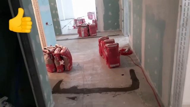 Выравнивание пола. Наливной пол.