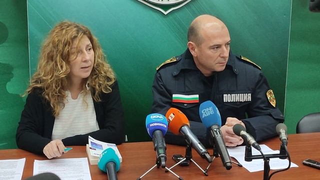Пресконференция на прокурор Мария Маркова и старши комисар Калоян Калоянов