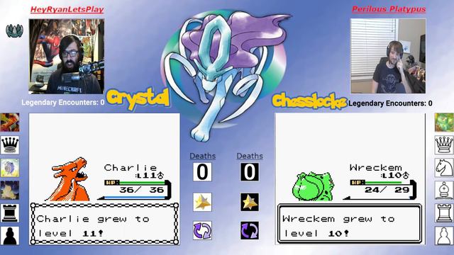 Pokémon Crystal Randomized Chesslocke Versus Perilous Platypus -1- Legendary on the Table смотреть онлайн