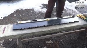 Пила для льда своими руками