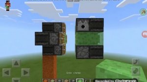 Как построить бомбардировщик в майнкрафте.Без модов и команд.