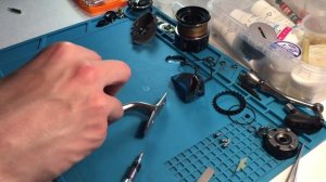 Техническое обслуживание катушки /Shimano Twin Power 3000HGM/