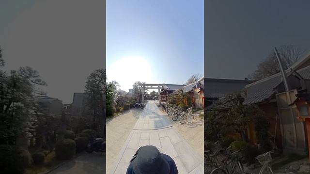 insta360one with FlowState stabilization shoot at Kyoto Japan