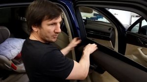 Как снять уплотнитель Audi Q7