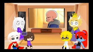 Undertale react to Sans having Nightmare
