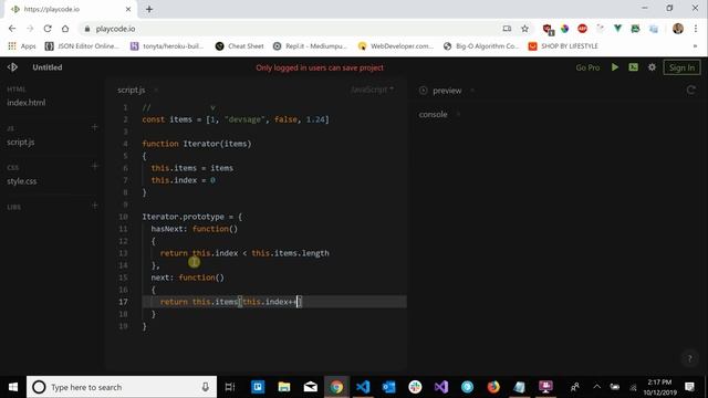 Javascript Design Patterns #4 - Iterator Pattern