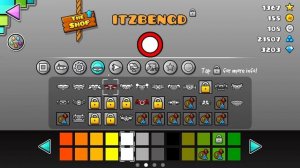 Krmal texture pack with gradient icons and special trail! [no particles] Geometry dash