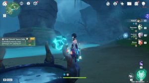 Otogi Rakushi Square Table Genshin Impact