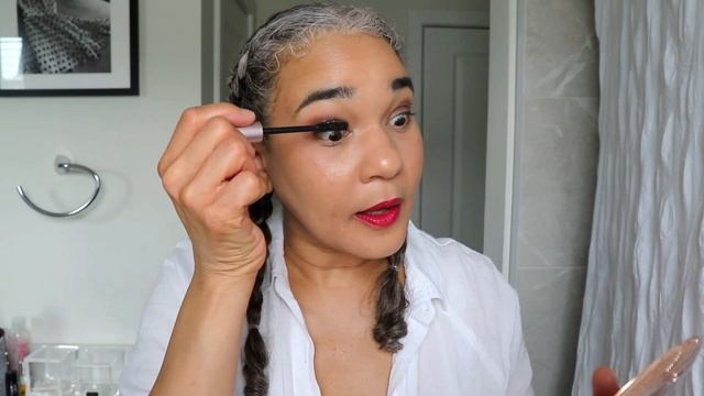 LUSH LASHES without using falsies.  My new # 1 mascara.