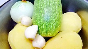 Драники из кабачков и картофеля