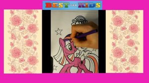 Розмальовка ? Май Літл Поні ? малюємо фломастерами ?/My little pony coloring Twilight Sparkle