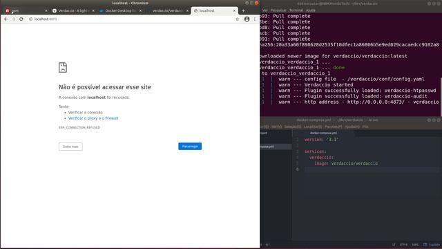 0018-04 Escrita do docker-compose.yml e Criação do Container Verdaccio a Partir da Imagem de Docker смотреть онлайн
