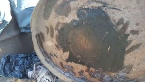 ЧЕМ ЗАКЛЕИТЬ РЖАВУЮ БОЧКУ ПОЛИВАЛЬНИК легко и быстро и просто!!! ремонт дырка вода течет