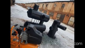 Печь буржуйка самоделка в гараж из 3 балонов пропана 50л