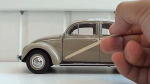 VOLKSWAGEN BEETLE 1955 1/18 | AUTOart | Обзор модели , ЛЕГЕНДАРНЫЙ ЖУК!