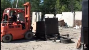 Битум- плавление в контейнере -Part 1- www.bitumtsr.ru