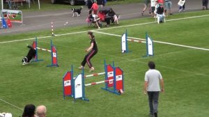 European Open 2012 - Fonzy & Melissa Mauquoy - 1 fault in Team Qualification Agility