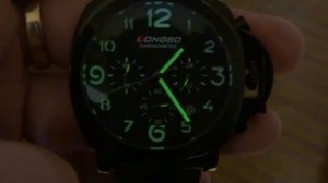 Часы Longbo из Китая   Копия Panerai Luminor