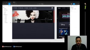 Fazendo o layout do Disney+ no Figma - LIVE #001