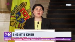 Визит в Киев. Молдова и Украина будут сотрудничать в укреплении обороны