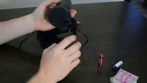 Беспроводные наушники из Китая (радионаушники на аккумуляторах AA).