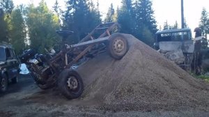 Первый выезд каракат (самоделка)