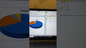 Создание круговой диаграммы в word.