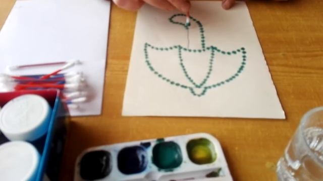 Коммунарский СДК Мастер класс "Рисование ватными палочками". смотреть онлайн