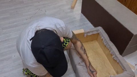 Банкетка-ларчик своими руками. Мягкий ларчик для прихожей. Делаем мягкую банкетку. Как сделать