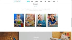 Child Care - Day Care Website Template TMT Austyn Keiran