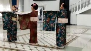 Японский танец. Танцевальная группа Ёсон