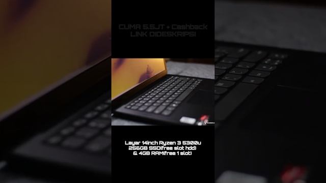 LAPTOP 5 JUTA AN PROSESOR RYZEN 3 5300U | Lenovo V14 G2 ALC