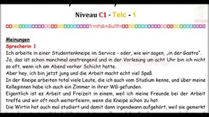 C1- Deutsch lernen im Schlaf & Hören, Lesen und Verstehen- ????????????????????????????????????