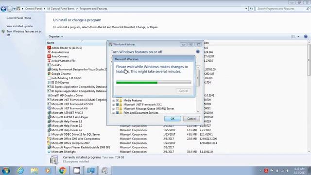 enable internet information services (iis) in windows 7 смотреть онлайн