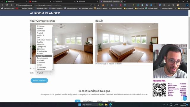 MUDE O INTERIOR DA SUA CASA! DESIGN COM IA! смотреть онлайн