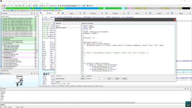 IDA Python Tutorial : Importing IDA comments and names in x64dbg смотреть онлайн