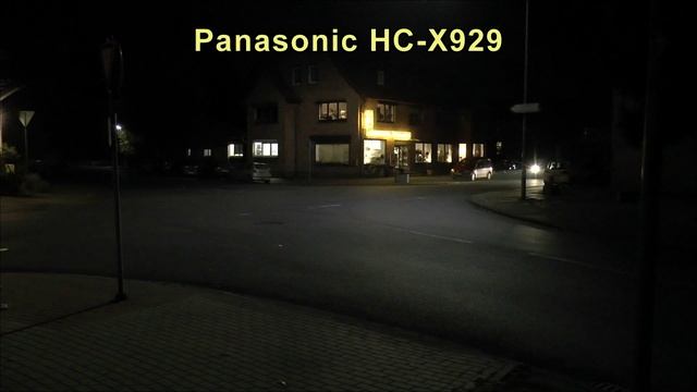 Panasonic HC-V500 vs. Panasonic HC-X929 Low Light Test Vergleich смотреть онлайн