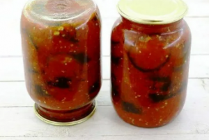 БАКЛАЖАНЫ В ТОМАТНОМ СОКЕ НА ЗИМУ.mp4