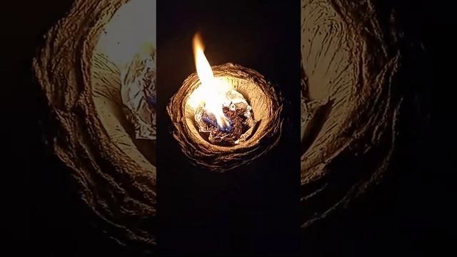 Ведьмина свеча. Чистка на убывающую луну. #огонь #ритуал #чистка