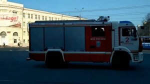 Пожарные машины едут на вызов, Нижний Новгород №2