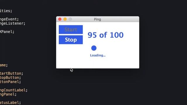 Java Ping Network - execute Terminal смотреть онлайн