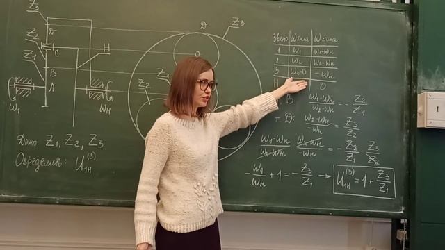 Теория механизмов и машин. Минисеминар по кинематике планетарного редуктора (аналитический метод)