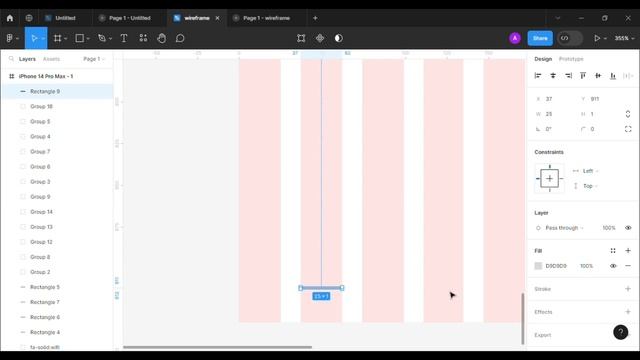 Figma Tutorial -Wireframe | #youtube #Class #UI Design #UX design # figma