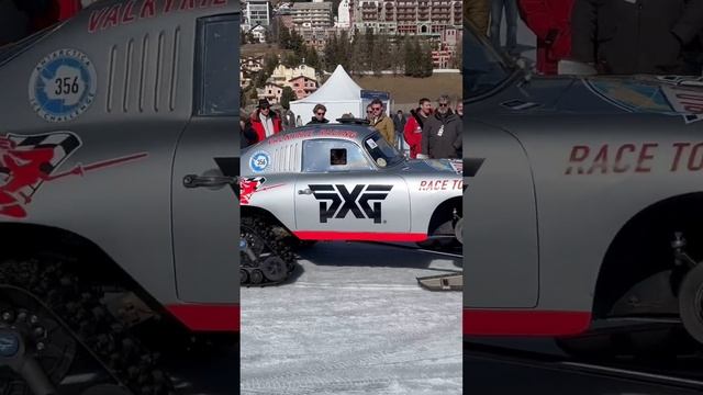 Porsche 356A bei The ICE St. Moritz 2023